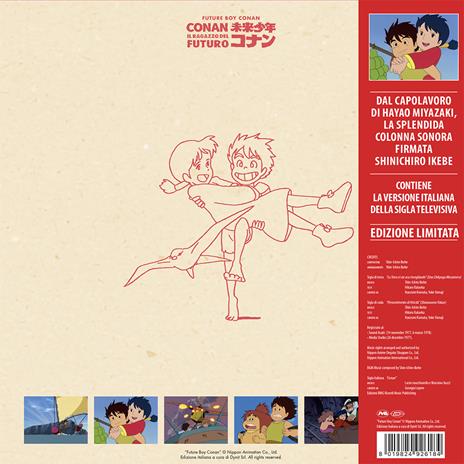 Conan, il ragazzo del futuro (Colonna Sonora) (Limited Edition - 2 LP Turquoise-Green) - Vinile LP - 2