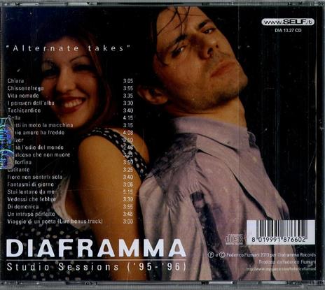 Studio Sessions '95-'96 - CD Audio di Diaframma - 2