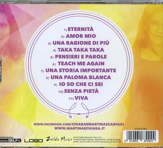 Una storia importante - CD Audio di Chiara e Martina - 2