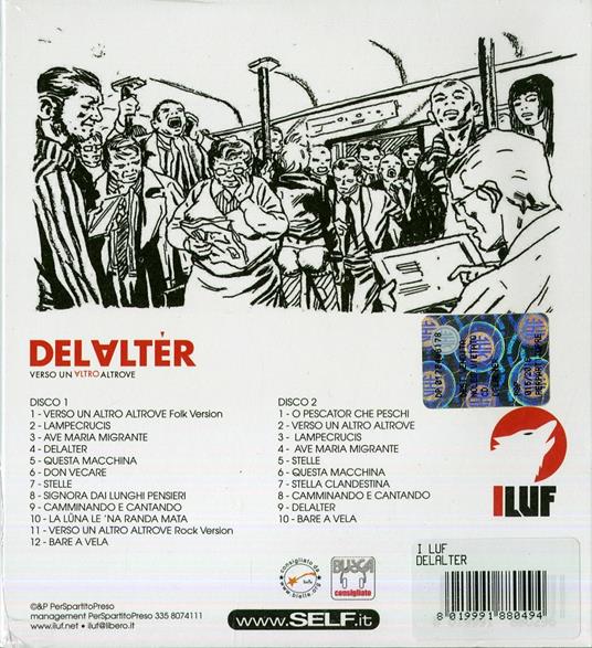 Delalter - CD Audio di Luf - 2