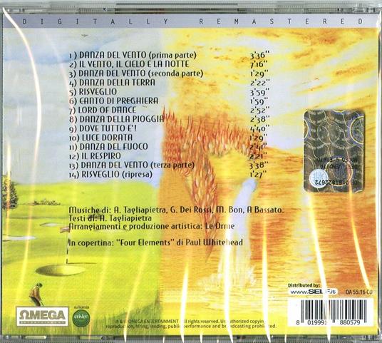Elementi - CD Audio di Le Orme - 2