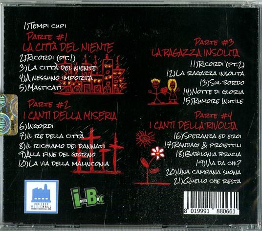 La città del niente - CD Audio di Razzi Totali - 2