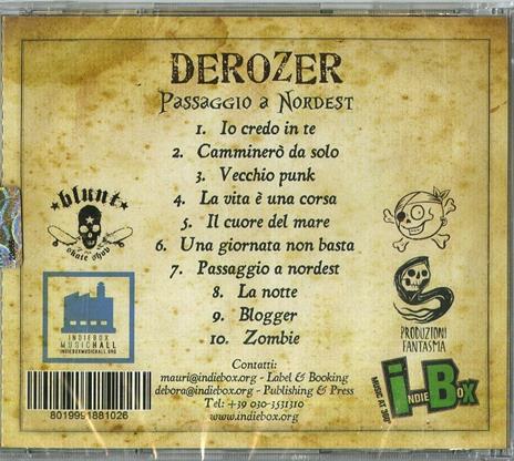Passaggio a Nordest - CD Audio di Derozer - 2