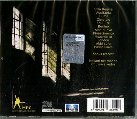 All'Italia - CD Audio di Massimo Priviero - 2