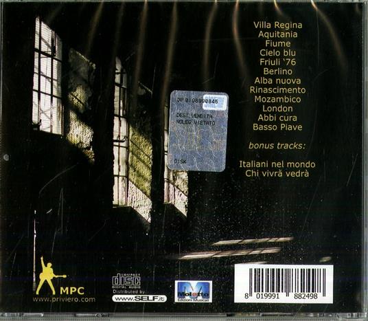 All'Italia - CD Audio di Massimo Priviero - 2