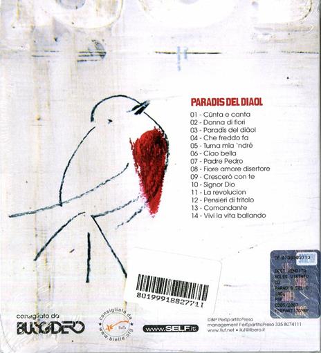 Paradis del diaol - CD Audio di I Luf - 2