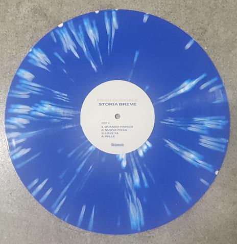 Storia breve Ep (Blue Splatter Vinyl with Poster) - Vinile LP di Frah Quintale - 2