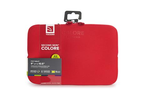 Custodia Tucano Colore Sleeve per PC 10"/11". Rosso - 7
