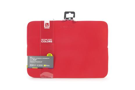 Custodia Tucano Colore Sleeve per PC 15"/16". Rosso - 12