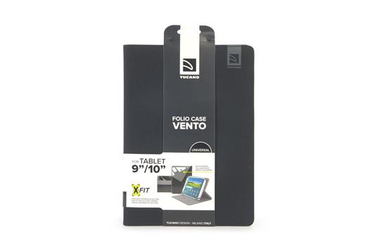 Custodia universale Tucano Vento per tablet da 9" a 10". Nero - 8