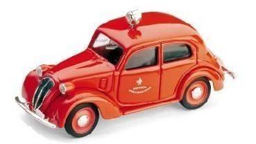 Bm0063 Fiat 1100 (508 C) Vigili Del Fuoco 1.43 Modellino Brumm