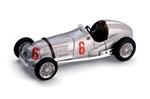 Bm0070 Mercedes W 125 H.Lang 1937 N.6 2Nd Italian Grand Prix (Livorno) 1.43 Modellino Brumm
