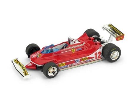 Bm0578 Ferrari 312 T4 G.Villeneuve 1979 N.12 Winner Usa Ovest Gp 1.43 Modellino Brumm