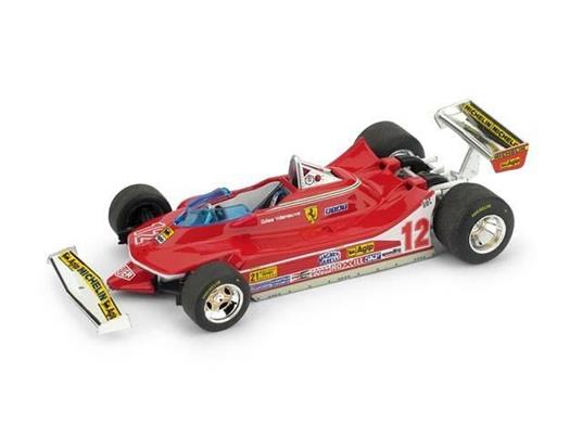 Bm0578 Ferrari 312 T4 G.Villeneuve 1979 N.12 Winner Usa Ovest Gp 1.43 Modellino Brumm