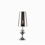 Ideal Lux ALFIERE TL1 SMALL lampada da tavolo E27 Cromo