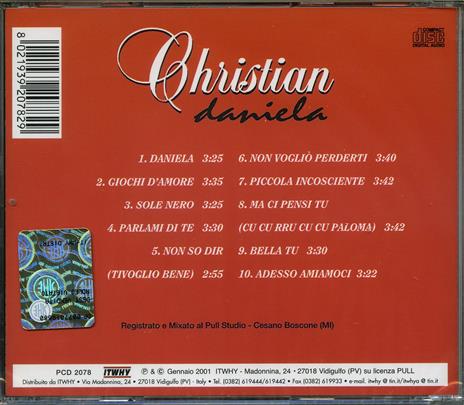 Daniela - CD Audio di Christian - 2