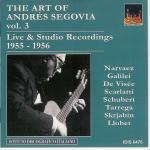 Live & Studio Recordings 1955-1956 - CD Audio di Andrés Segovia