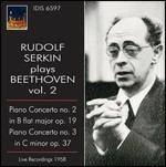 Concerti per pianoforte n.2, n.3 - CD Audio di Ludwig van Beethoven,Rudolf Serkin,Franco Caracciolo,Orchestra Alessandro Scarlatti di Napoli