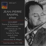 Musica per flauto - CD Audio di Claude Debussy,Maurice Ravel,Franz Schubert,Robert Schumann,Jean-Pierre Rampal