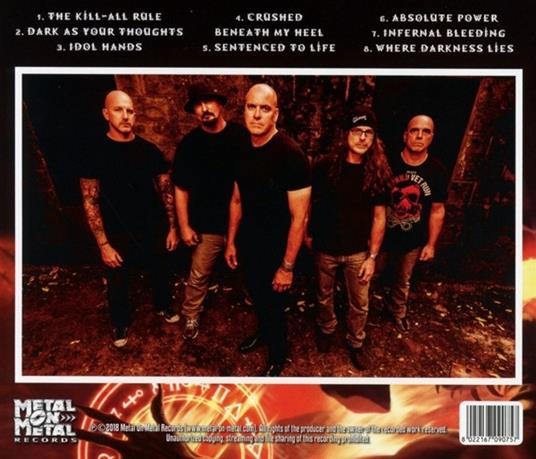 Idol Hands - CD Audio di Meliah Rage - 2