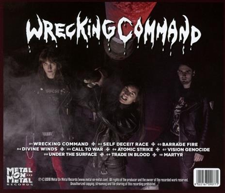 Wrecking Command - CD Audio di Meliah Rage - 2