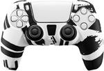 Qubick Ps5 Controller Skin Black White Custodie/Protezione