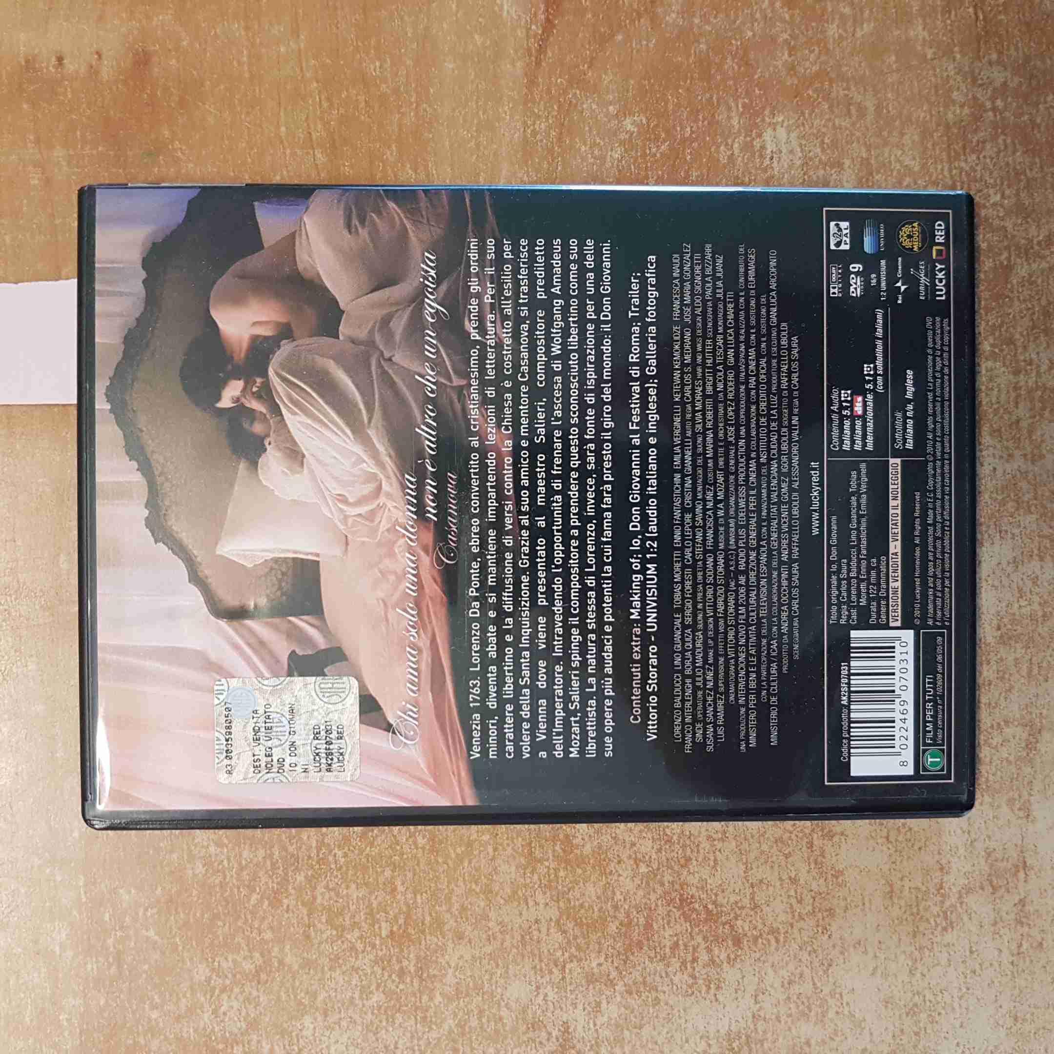 Io, Don Giovanni (DVD)