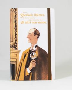 Cartoleria Taccuino puntinato OpenWorld Lettura Copertina Rigida Sherlock Holmes - 13x21 cm Open Wor(l)ds
