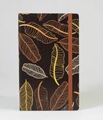 Taccuino a righe OpenWorld Natura Copertina Rigida Foglie Marroni - 18,5x24,3 cm