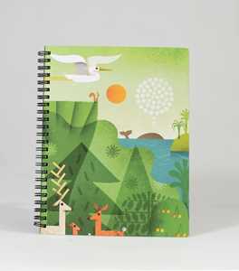 Cartoleria Taccuino a righe OpenWorld Natura Spiralato Artist Edition - 16x22 cm Open Wor(l)ds