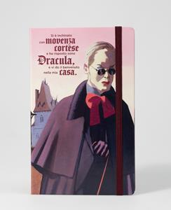 Cartoleria Taccuino Dracula, righe, rigido - 13 x 21 cm Open Wor(l)ds