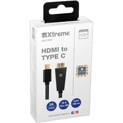 Cavo HDMI to Type-C 180 Cm Full HD 3D LED 2k 1080p