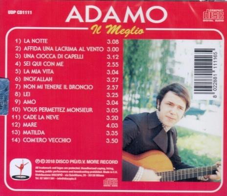 La notte - CD Audio di Adamo - 2