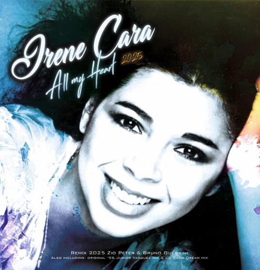 All My Heart (12" Mix Turchese Glitter - Limited Edition) - Vinile LP di Irene Cara