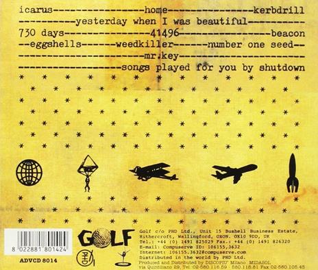 Icarus - CD Audio di Shutdown - 2