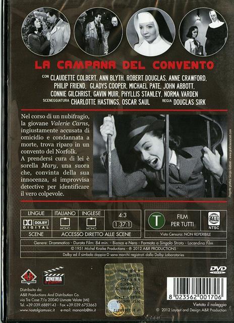 La campana del convento di Douglas Sirk - DVD - 2