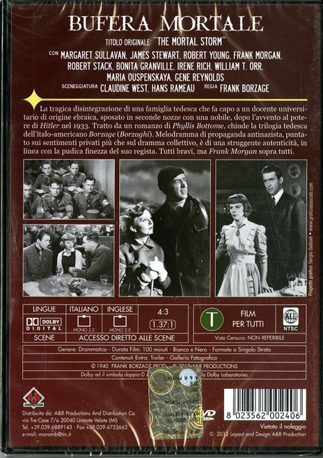 Bufera mortale di Frank Borzage - DVD - 2