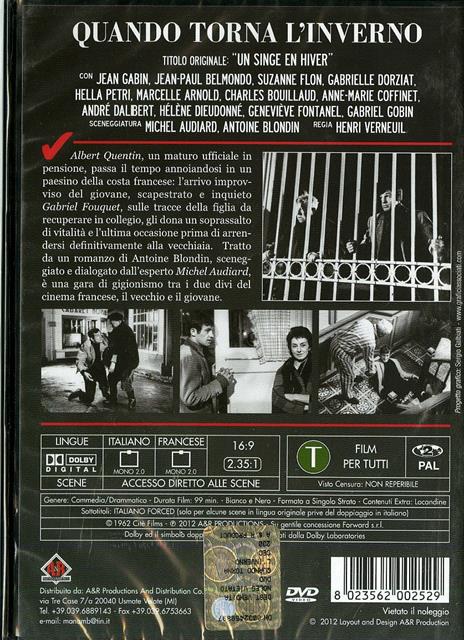 Quando torna l'inverno di Henri Verneuil - DVD - 2