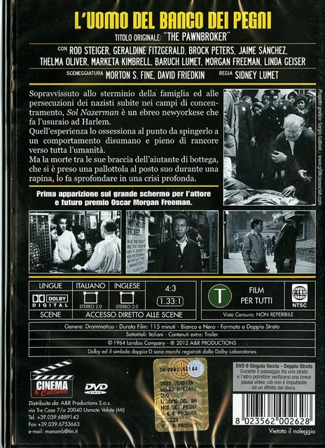 L' uomo del banco dei pegni di Sidney Lumet - DVD - 2