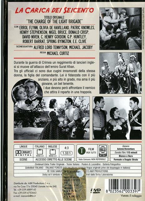 La carica dei Seicento<span>.</span> Limited Editions di Michael Curtiz - DVD - 2