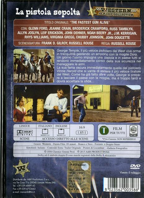 La pistola sepolta di Russell Rouse - DVD - 2