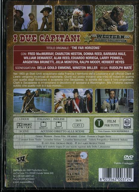 I due capitani di Rudolph Matè - DVD - 2