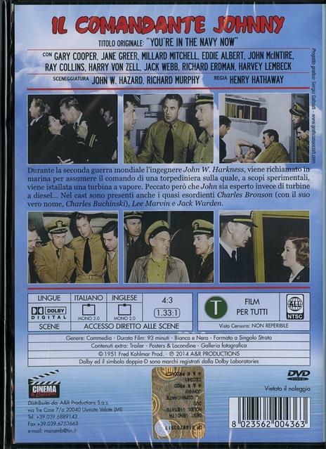 Il comandante Johnny di Henry Hathaway - DVD - 2