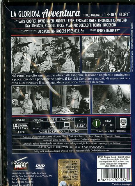 La gloriosa avventura di Henry Hathaway - DVD - 2