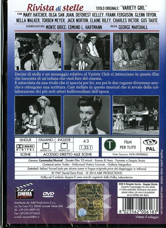 Rivista di stelle di George Marshall - DVD - 2