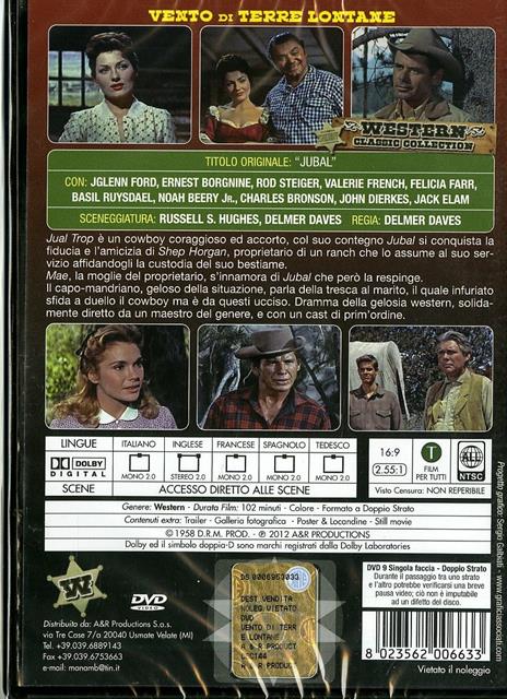 Vento di terre lontane di Delmer Daves - DVD - 2