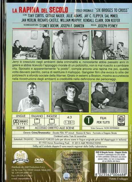 La rapina del secolo di Joseph Pevney - DVD - 2