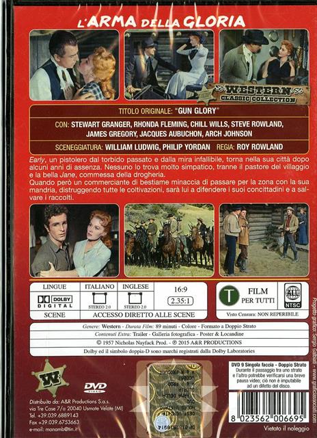 L' arma della gloria di Roy Rowland - DVD - 2