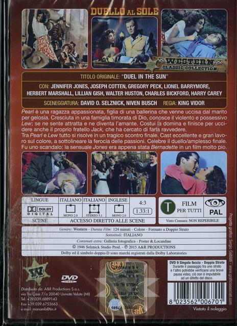Duello al Sole di King Vidor - DVD - 2