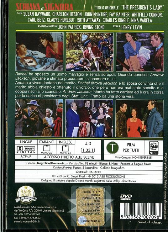 Schiava e signora di Henry Levin - DVD - 2